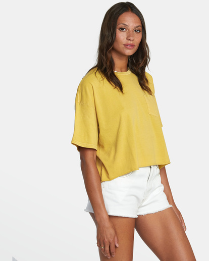 5 PTC Pocket Tee Multicolor AVJZT00392 RVCA