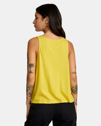 1 Small RVCA Tank Top Blue AVJZT00418 RVCA
