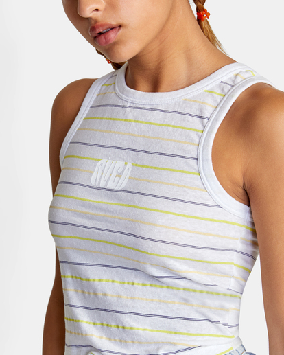2 Easy Graphic Tank Top White AVJZT00469 RVCA