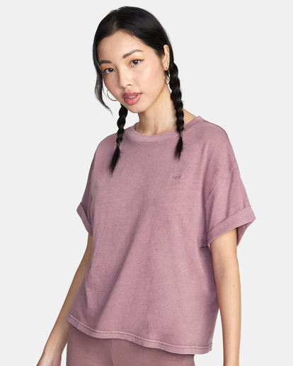 0 Ptc Roll It Embroidered Tee Multicolor AVJZT00478 RVCA
