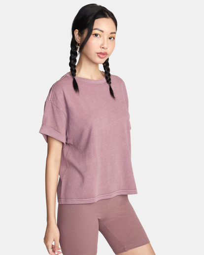 5 Ptc Roll It Embroidered Tee Multicolor AVJZT00478 RVCA
