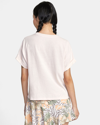 1 RVCA Records Graphic Tee Pink AVJZT00480 RVCA