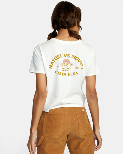 1 Fungi Boxed Tee White AVJZT00536 RVCA