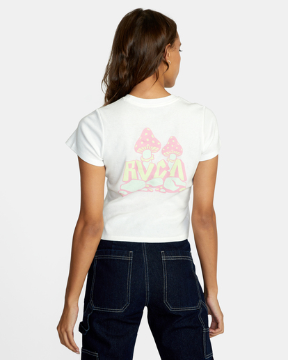 1 Mycelium Graphic Tee White AVJZT00545 RVCA