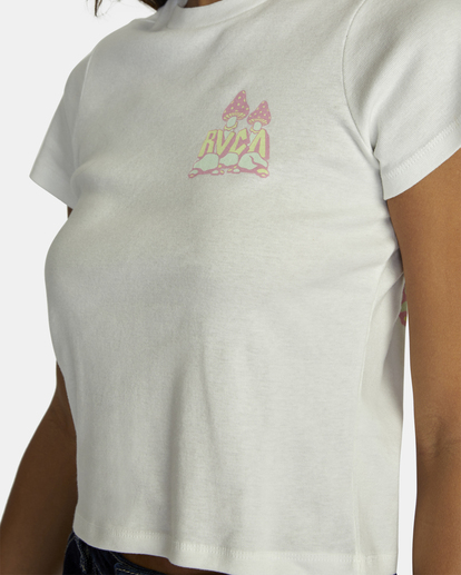 2 Mycelium Graphic Tee White AVJZT00545 RVCA