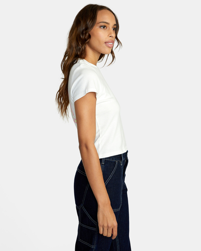 5 Mycelium Graphic Tee White AVJZT00545 RVCA