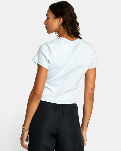 1 Transcend Graphic Tee Blue AVJZT00547 RVCA