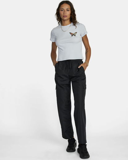 3 Transcend Graphic Tee Blue AVJZT00547 RVCA