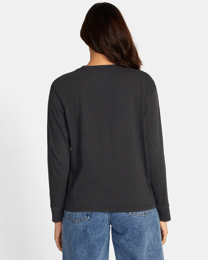 1 PTC Stolen Long Sleeve Tee Black AVJZT00559 RVCA