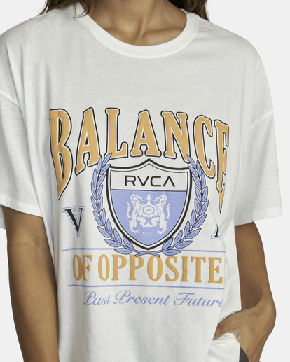 2 Cambridge Graphic Tee White AVJZT00569 RVCA