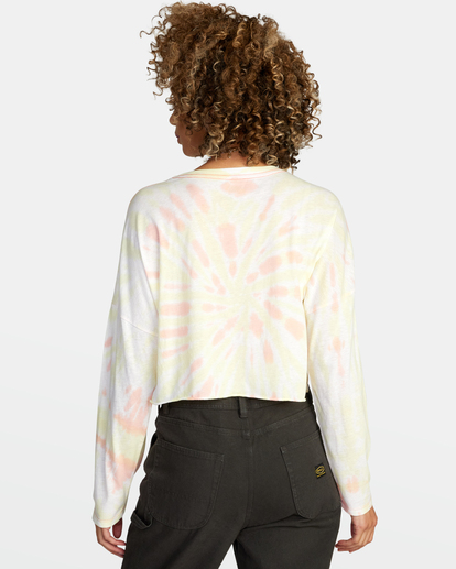 1 Transcend Long Sleeve Tee White AVJZT00595 RVCA