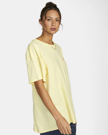 10 Cherub Boy Graphic Tee Yellow AVJZT00601 RVCA
