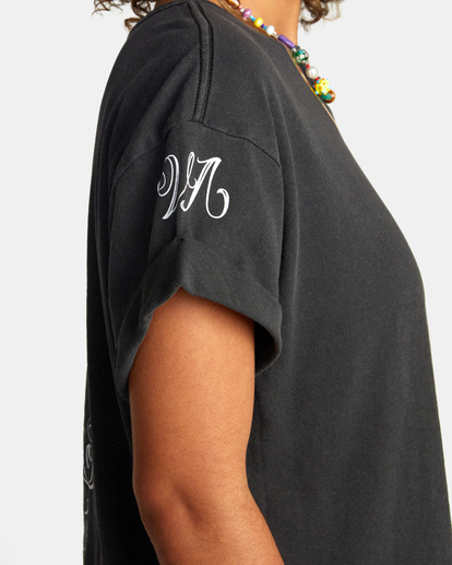 11 Mister Cartoon Yin Yang Graphic Tee Black AVJZT00606 RVCA