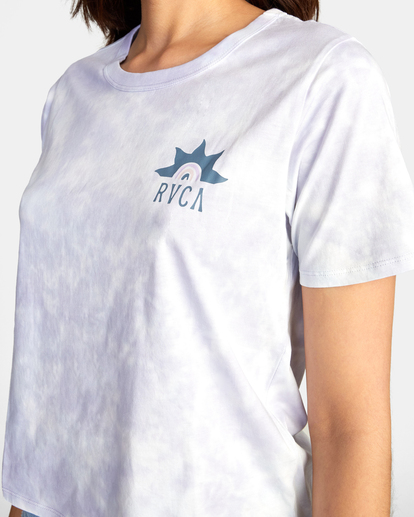 2 Hawaii Sunrise Boxy Tee Blue AVJZT00611 RVCA