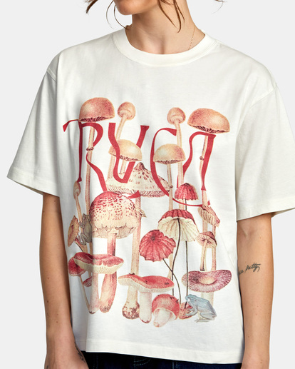 2 Terrarium Anyday - T-Shirt für Frauen Weiss AVJZT00677 RVCA