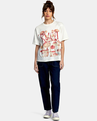 3 Terrarium Anyday - T-Shirt für Frauen Weiss AVJZT00677 RVCA