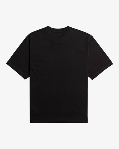 7 Hibiscus Hawaii Tee Black AVJZT00696 RVCA