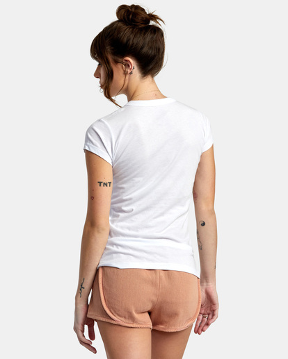 1 Gulf Coast T-shirt White AVJZT00701 RVCA
