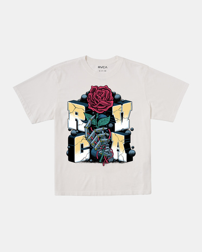 6 Martin Ander Manderoid - T-shirt pour Femme Blanc AVJZT00753 RVCA