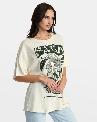 5 Leave Behind T-Shirt White AVJZT00844 RVCA