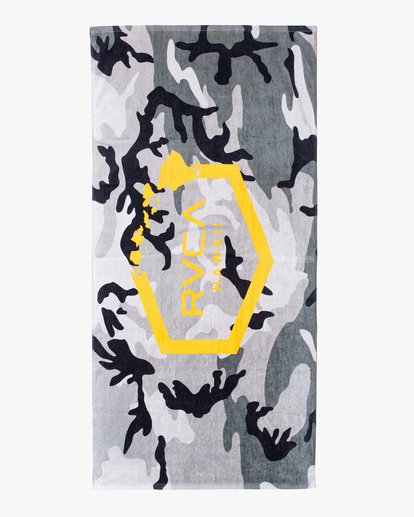 0 Island Hex Towel Black AVYAA00110 RVCA