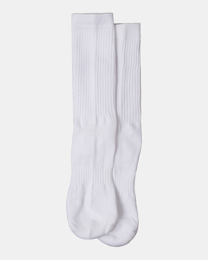 1 2 Pack Sport Vent Cushion Crew Socks White AVYAA00180 RVCA