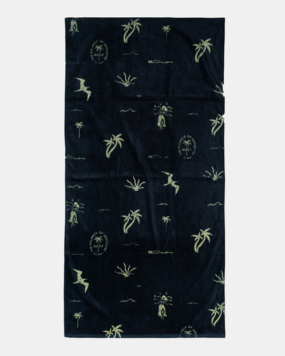 0 Hula Hands Towel Black AVYAA00190 RVCA