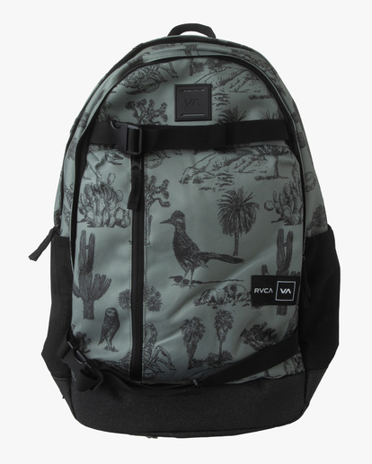 0 Curb Skate 29 L Skate Backpack Green AVYBP00119 RVCA