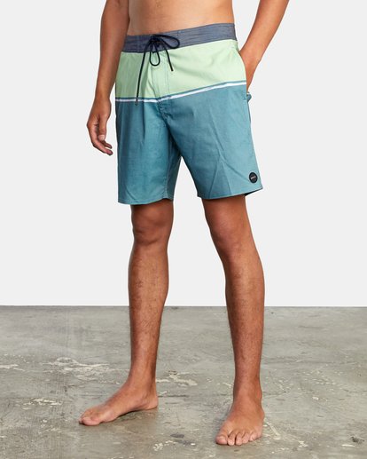 3 County Boardshorts 18" Blue AVYBS00120 RVCA