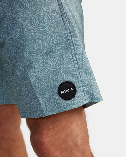 3 County Boardshorts 18" Blue AVYBS00120 RVCA