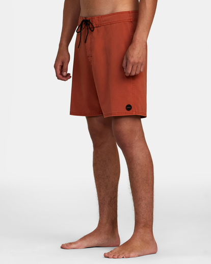 4 VA Pigment Boardshorts 18" Orange AVYBS00131 RVCA