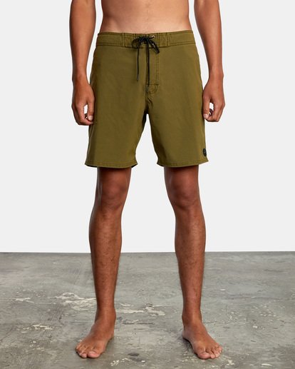 1 VA Pigment Boardshorts 18" Brown AVYBS00131 RVCA