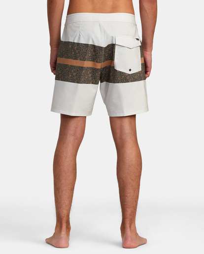 2 Westport Print Boardshorts 17" White AVYBS00135 RVCA