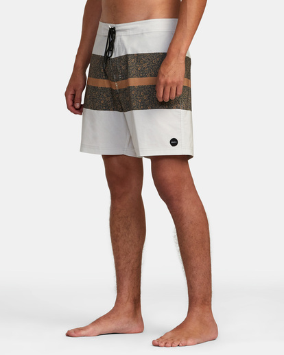 4 Westport Print Boardshorts 17" White AVYBS00135 RVCA