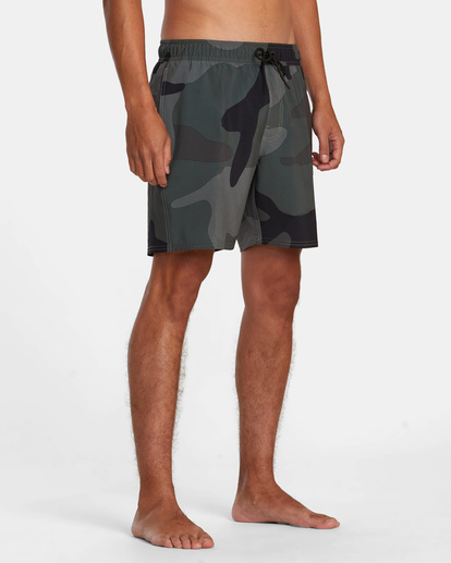5 VA Elastic Waist Boardshorts 17" Brown AVYBS00147 RVCA