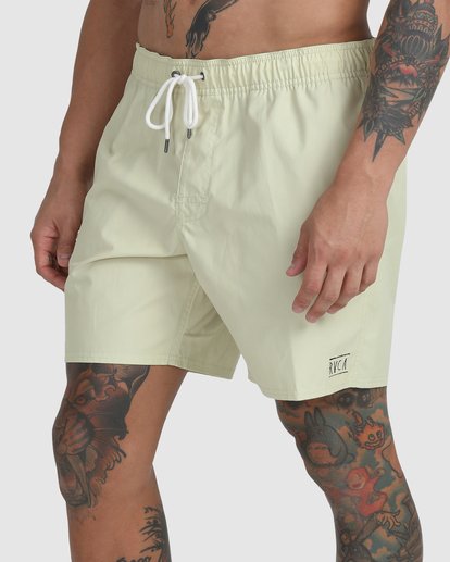 5 Opposites Elastic Waist 2 Boardshorts 17" Green AVYBS00162 RVCA
