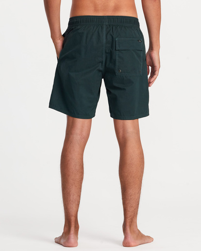 2 Opposites Elastic Waist 2 Boardshorts 17" Green AVYBS00162 RVCA