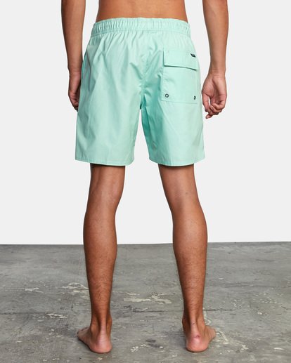 2 Opposites Elastic Waist 2 Boardshorts 17" Green AVYBS00162 RVCA