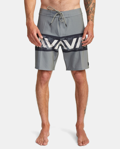1 VA Banded Boardshorts 18" Green AVYBS00189 RVCA