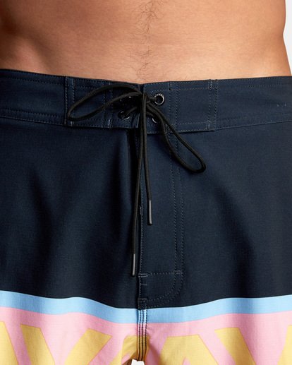 8 VA Banded Boardshorts 18" Black AVYBS00189 RVCA