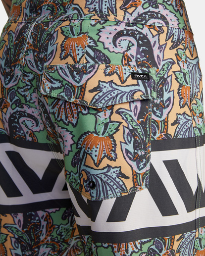 7 VA Banded Boardshorts 18" Blue AVYBS00189 RVCA