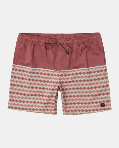 0 County Elastic Waist Boardshorts 17" Orange AVYBS00203 RVCA