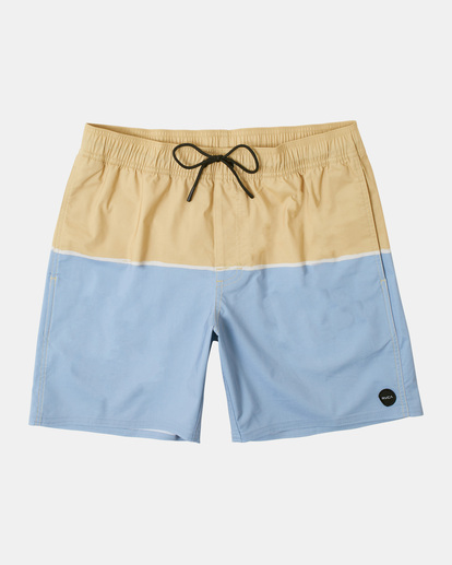 0 County Elastic Waist Boardshorts 17" Beige AVYBS00203 RVCA