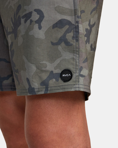 3 County Elastic Boardshorts 17” Brown AVYBS00203 RVCA