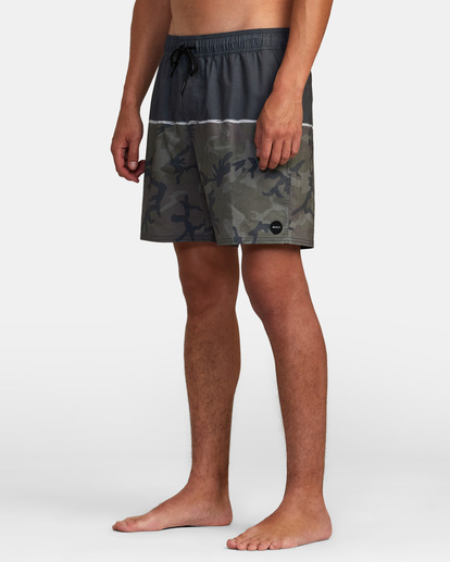 4 County Elastic Boardshorts 17” Brown AVYBS00203 RVCA