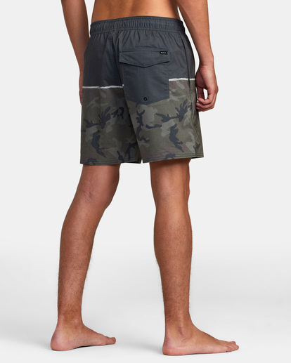 5 County Elastic Boardshorts 17” Brown AVYBS00203 RVCA