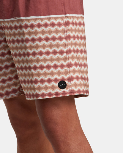 3 County Elastic Waist Boardshorts 17" Orange AVYBS00203 RVCA