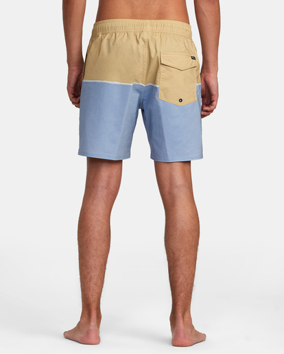 2 County Elastic Waist Boardshorts 17" Beige AVYBS00203 RVCA
