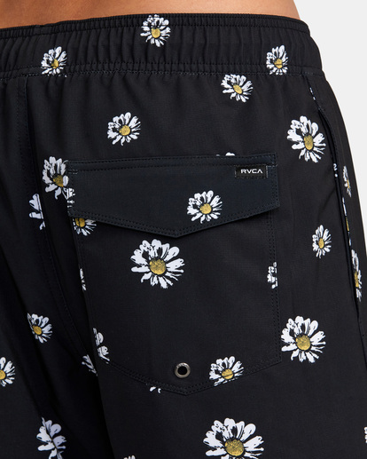 7 VA Pigment - Short de Natación para Hombre Negro AVYBS00204 RVCA