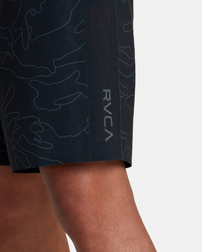 7 Apex Plus Boardshorts 18" Black AVYBS00222 RVCA